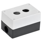 Корпус КП102-Р для кнопок 2 места белый