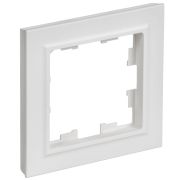 BRITE Рамка 1-местная РУ-1-БрАБ арктический белый IEK