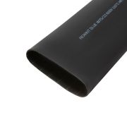 Трубка термоусадочная клеевая СТТК (3-4:1) 75/22 мм, среднестенная черная, 2 шт. по 1 м