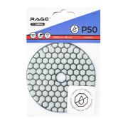 Круг алмазный гибкий шлифовальный Р50 100 мм черепашка для керамогранита АГШК сухое шлифование