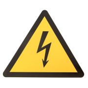 Наклейка Молния 130х130х130мм