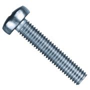 Винт DIN7985 М5х16 полукруглая головка оцинкованный