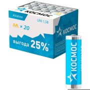 Батарейка  LR6 (AA) 1.5V Alkaline 20BOX