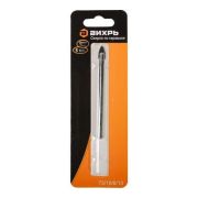 Сверло по керамике и стеклу 6 мм (1 шт в блистере)