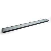 Светильник светодиодный ДПО-42вт 4000К 3360Лм линейный рассеиватель матовый в стальном корпусе черный .ONE