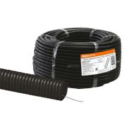 Труба гофрированная ПНД d 16 с зондом (100 м) легкая