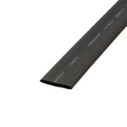 Трубка термоусадочная ТУТнг (2:1) 25/12,5 мм, черная, 10 шт. по 1 м