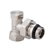 Клапан настроечный угловой 1/2' с самоуплотняющимся кольцом