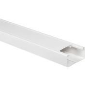 METRA Кабель-канал парапетный 100х50мм с крышкой шириной 75мм белый