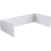 METRA Накладка на стык профиля для кабель-канала 100х50мм белая