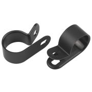 Скоба кабельная нейлоновая под винт 5 мм NO-225-268 чёрная 50 шт