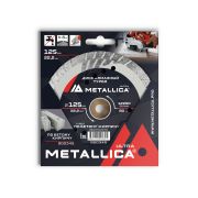 Диск алмазный турбо с бок. защитой 125x22,2 мм, H=8 мм по бетону/кирпичу. В кор.