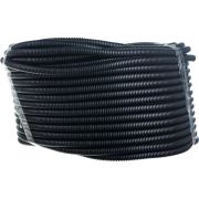 Труба гофрированная ППНг d-9,8мм, разрезная, негорючая (50 м)