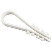 Дюбель-хомут 11-18мм нейлон белый (100шт)
