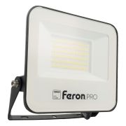 Прожектор светодиодный ДО-50w 6400К 5000 Лм IP65 черный .PRO