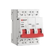Выключатель нагрузки (ВН) трехполюсный 3P 25А ВН-63N S63325 PROXIMA EKF