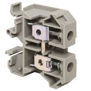 Клемма проходная винтовая JXB 10 мм2 серая EKF