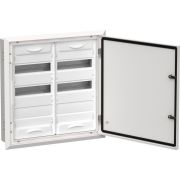 TITAN 5 Корпус металлический ЩРв-72 (2х36) 630х625х130мм IP31 белый (одна дверь)