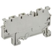 ARMAFIX Клемма пружинная CX2.5-3 2,5мм2 трехконтактная серая IEK