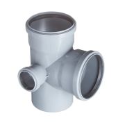 Крестовина 110х110х50 87 град двухплоскостная, левая, канализационная