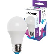 Лампа светодиодная LED 25Вт 220В E27 D65х130 6500К холодный A65