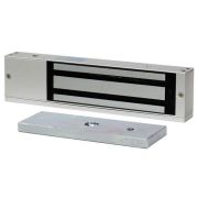 Замок электромагнитный, мониторинг, СИД, внутреннее исполнение, 12 VDC / 500мА или 24VDC / 250мА, усилие 350 кг.