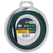 Трубка термоусадочная ТТУ нг-LS 10/5 зеленая (2м/упак) IEK