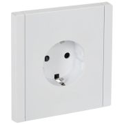 FORTE&PIANO Розетка 1-местная с заземлением с защитными шторками винтовое крепление 16А FP215 белый IEK