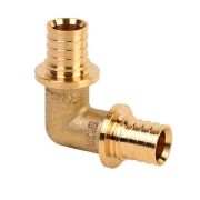 Угольник 25 90 град. аксиальный, латунь