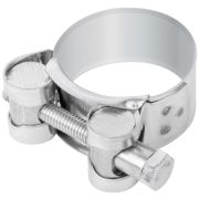 Хомут обжимной силовой шарнирный 32-35мм нержавеющая сталь