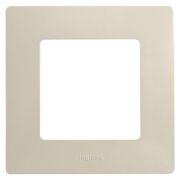 Рамка 1-местная слоновая кость ETIKA