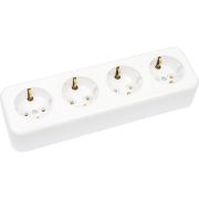 Беларусь Розетка четырехместная наружная с заземлением