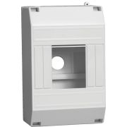 Щит распределительный навесной ЩРн-П-4 IP30 пластиковый белый без двери КМПн 1/4