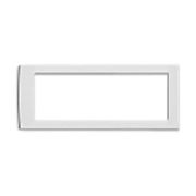 Рамка универсальная 6 модулей белая