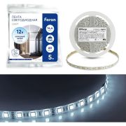 Лента светодиодная 14.4Вт/м 12В 6500К IP65 60LED/м LS607
