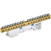 TEKFOR Шина N ноль неизолированная на универсальном держателе 6х9-18-С IEK