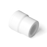 Муфта переходная 125x110 ВН полипропиленовая PPR белая