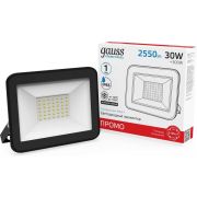 Прожектор светодиодный ДО 30 Вт 2550 Лм 6500К AC 220В IP65 118х131х30мм Elementary PROMO