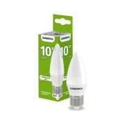 Лампа светодиодная C35 свеча 10Вт 230В 4000К E27 GENERICA