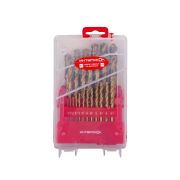 Набор сверел по металлу из быстрорежущей стали HSS-TiN 25 шт