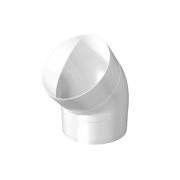 Колено круглое D100 на 45° в индивидуальной упаковке 121-45