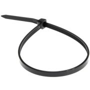 Стяжка нейлоновая 2.5х100 черный (100 шт.)