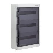 Щит настенный с дверцей 54 модуля IP65 серый с    клеммным блоком 63А