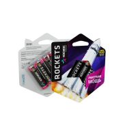 Батарейка  LR6 (AA) 1.5V Alkaline 4BL Rockets