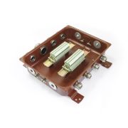 Коробка с зажимами наборными КЗНС-32 УХЛ1,5  IP65  латунный ввод ГОФРОМАТИК