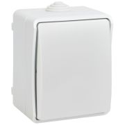 FORS Выключатель кнопочный для открытой установки 10А IP54 ВСк20-1-0-ФБ белый