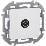 Розетка TV оконечная белый INSPIRIA