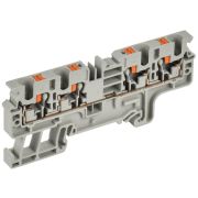 ARMAFIX Клемма пружинная Push-in CP-MC 4 вывода 4мм2 серая IEK