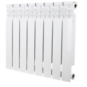 Радиатор биметаллический секционный  PRO 500/80/12 боковое подключение 1908Вт
