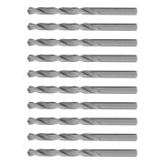 Сверло по металлу, 8,0 мм, полированное, HSS, 10 шт. цилиндрический хвостовик